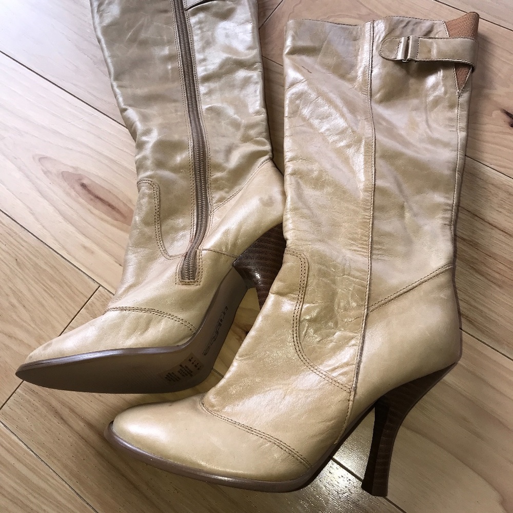 Tan Leather Boots